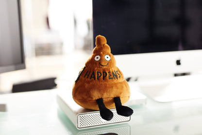 Poop Emoji Plush Funny White Elephant Holiday Gift Toy Cute
