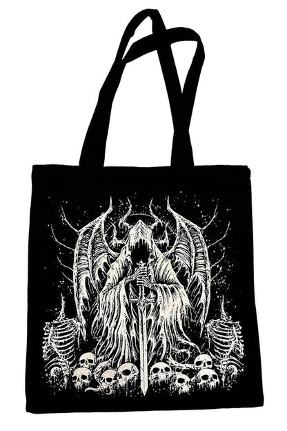 VampireFreaks Zippered Tote Bag - Angel of Death