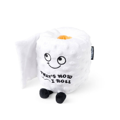 "That'S How I Roll" Novelty Plush Toilet Paper Gift Toy Cute