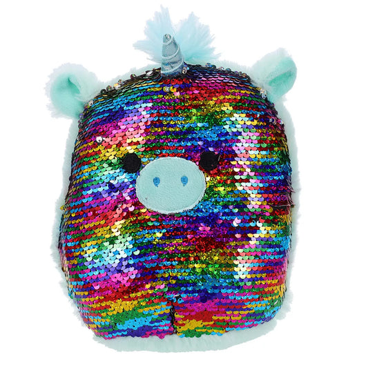 Squishmallows Kelly Toys 8" Reversible Sequins - Unicorn