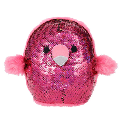 Squishmallows Kelly Toys 8" Reversible Sequins - Flamingo